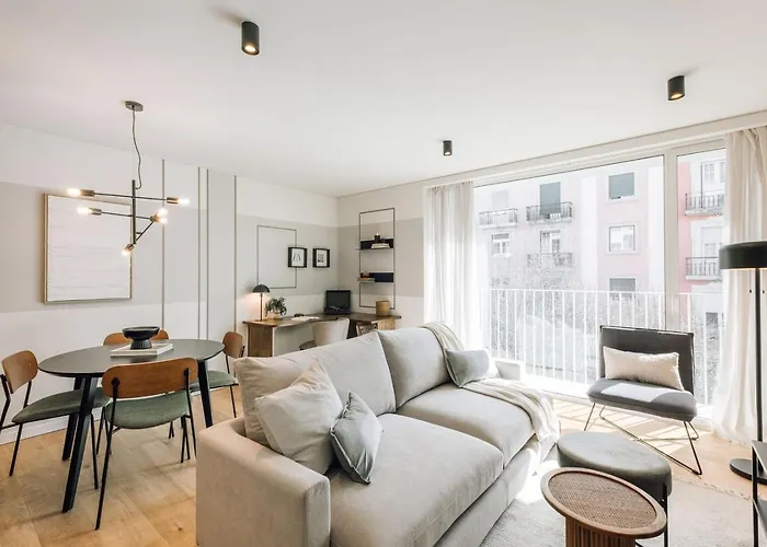 Melides - 2 Bedrooms And Pool In Avenidas Novas 아파트 리스본